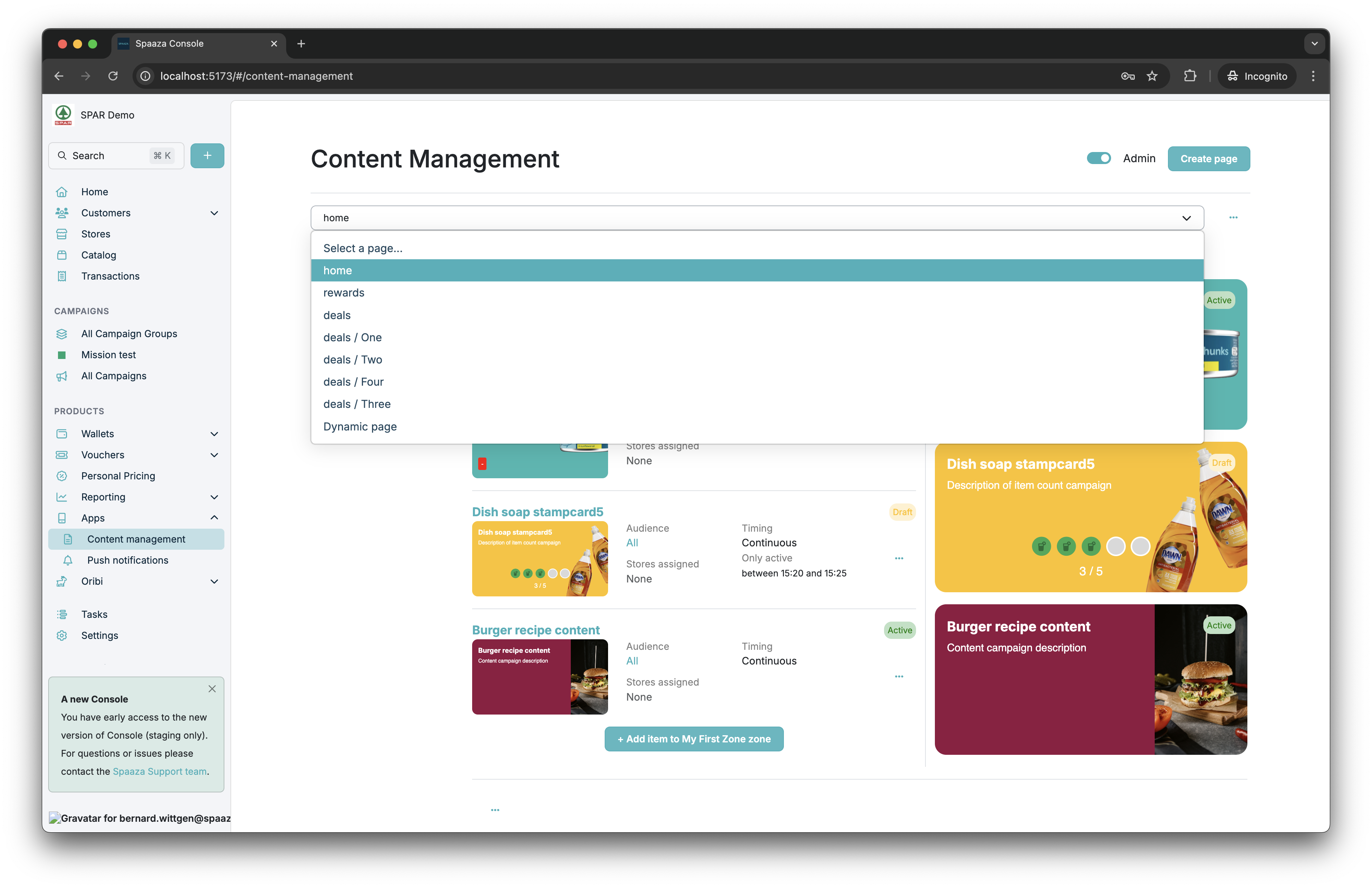 Content Management
